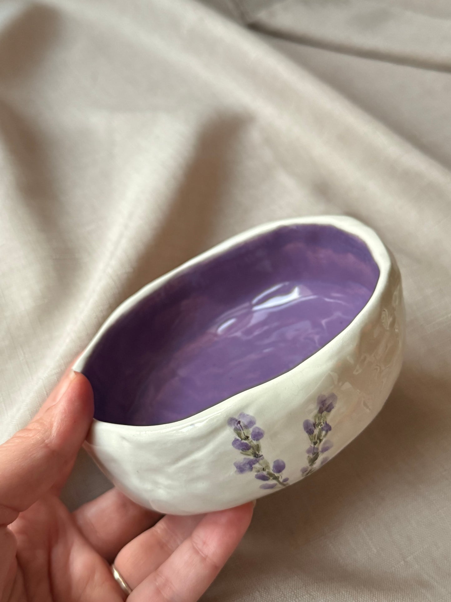 Coppia di Ciotole - Lavanda