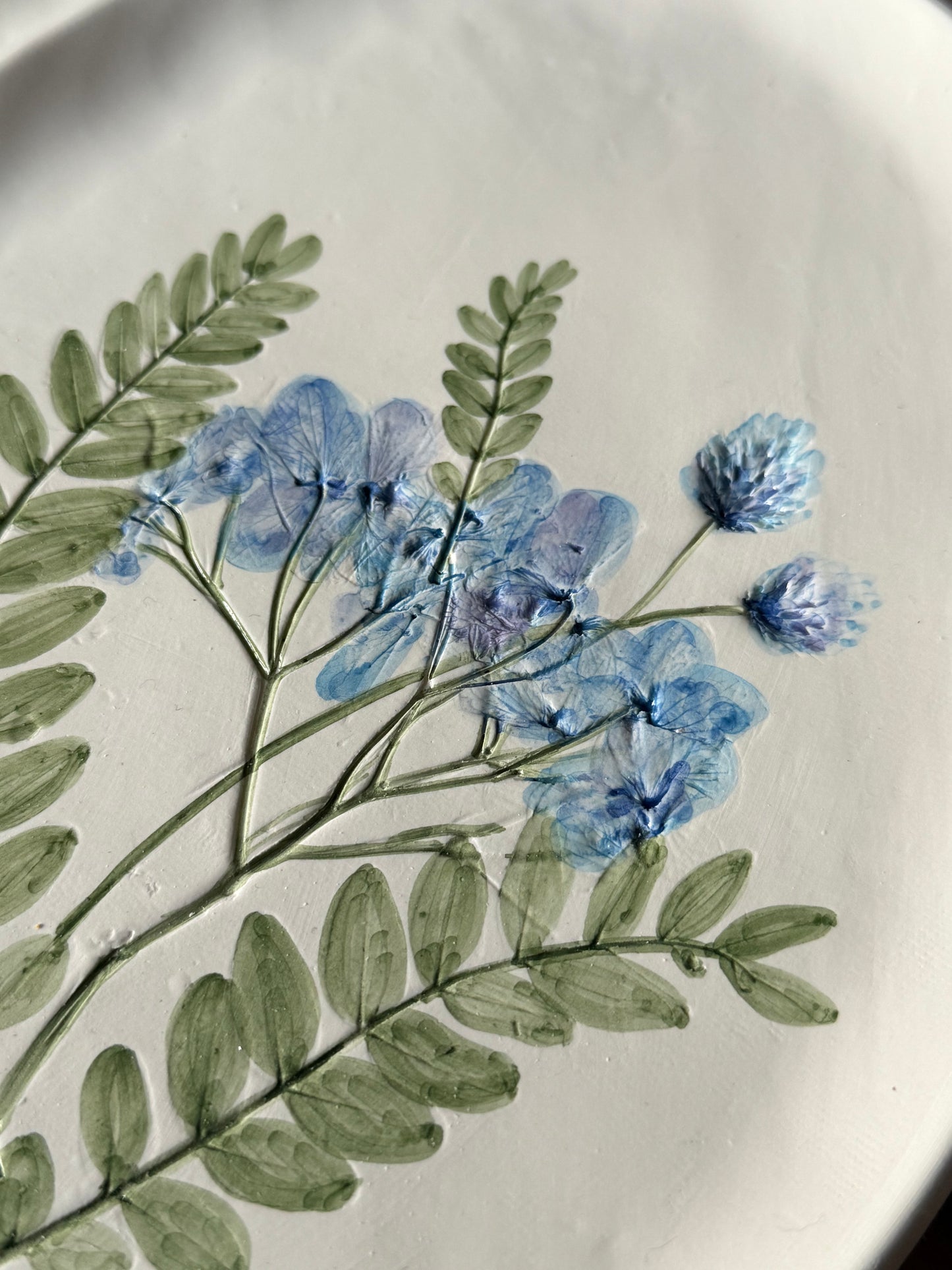 PIATTO DA PORTATA - Bouquet blu