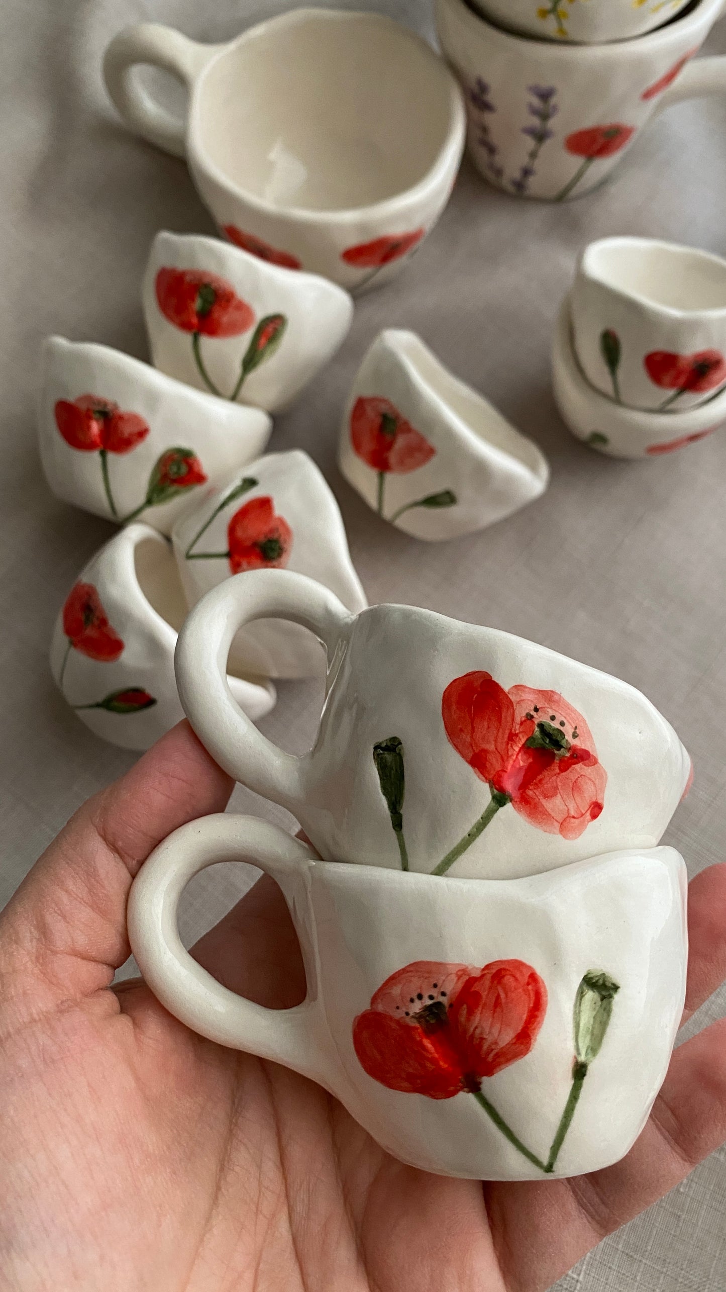 TAZZINA caffè espresso - Papavero