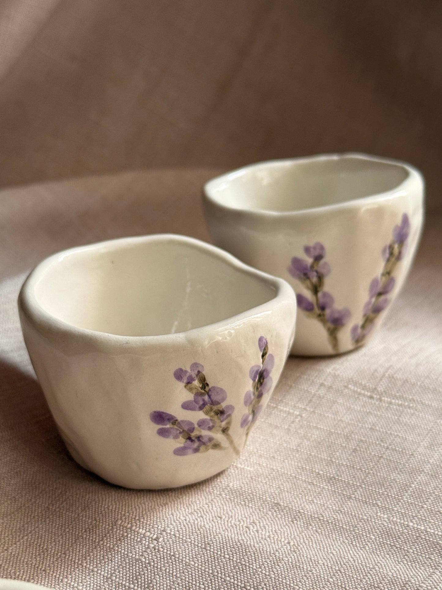 TAZZINA caffè espresso - senza manico - Lavanda