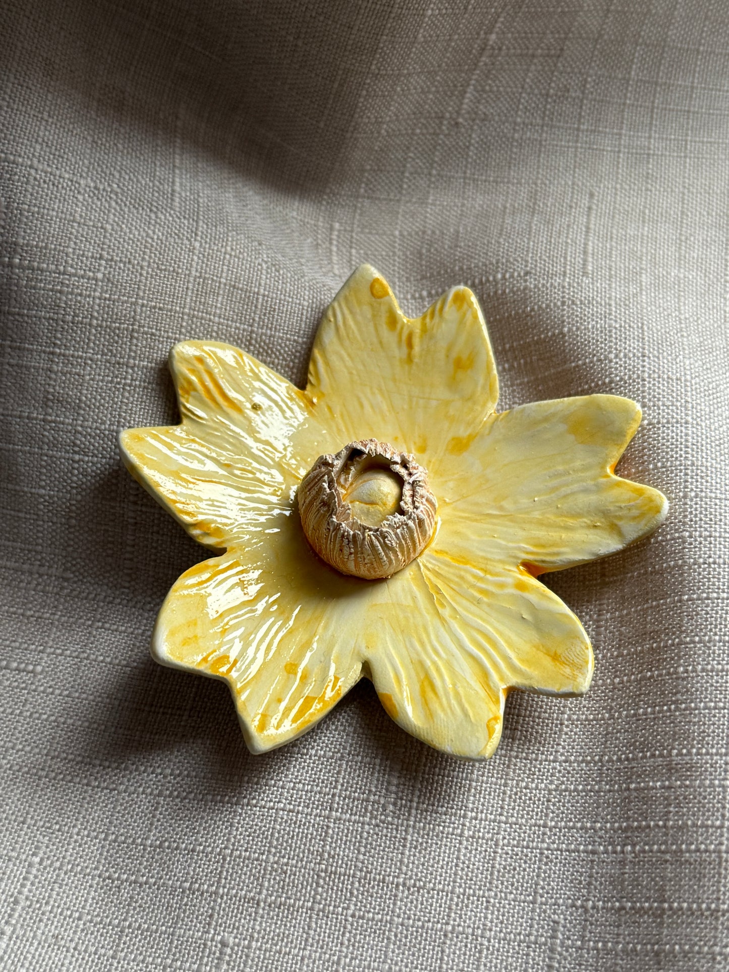 Fiore Decorativo S - Giallo