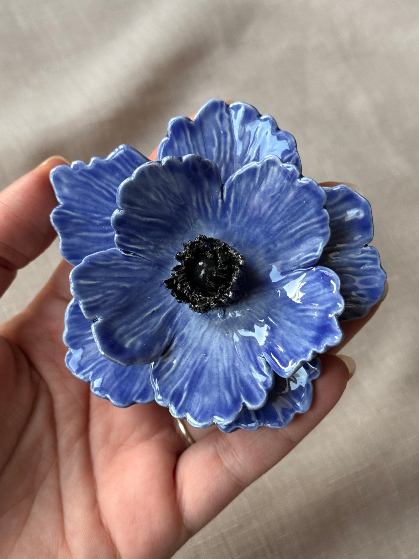 Fiore Decorativo - Blu