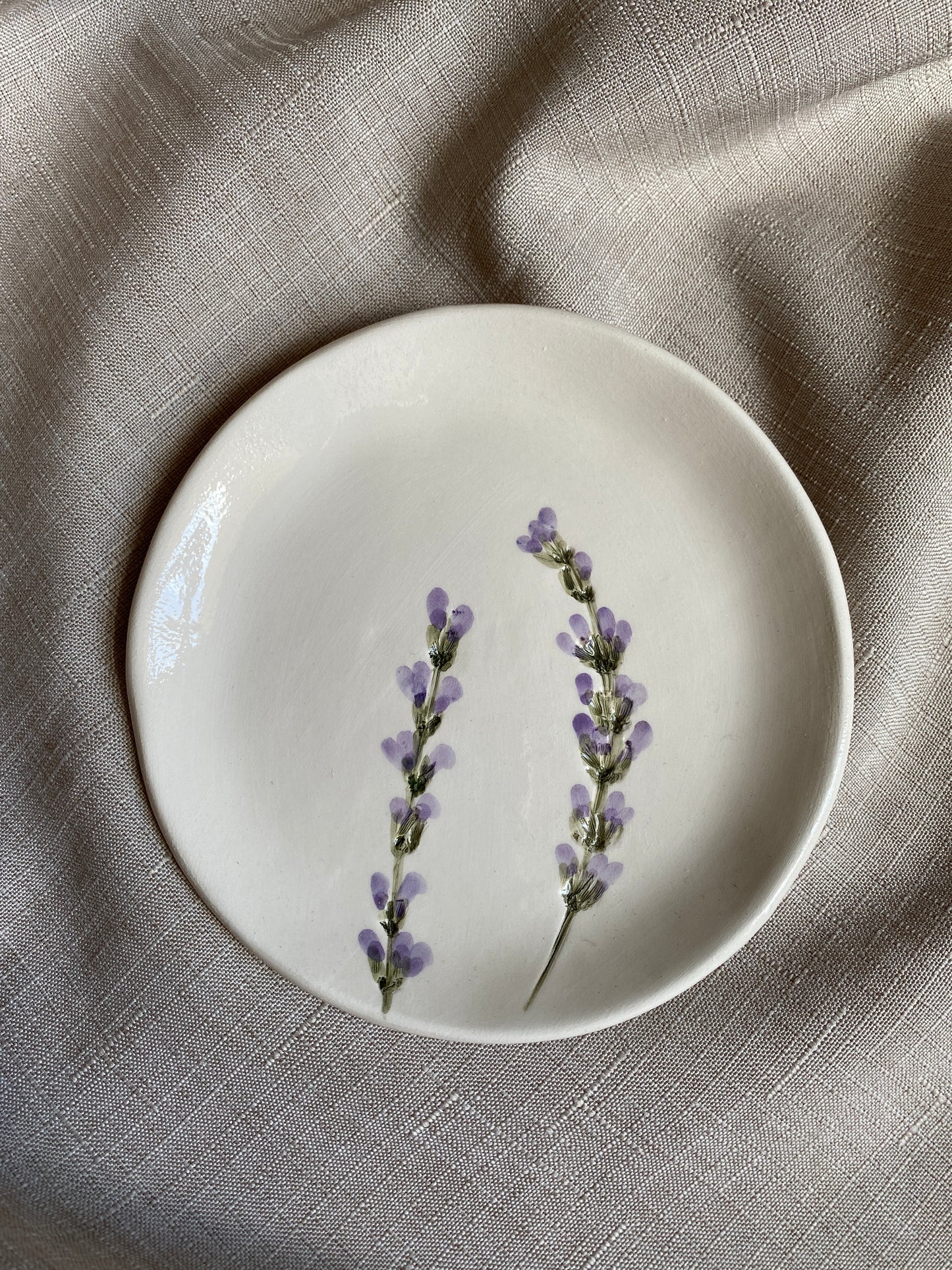 PIATTO FIORITO M - Lavanda