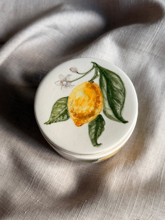 Scatola portagioie - Limone e zagara