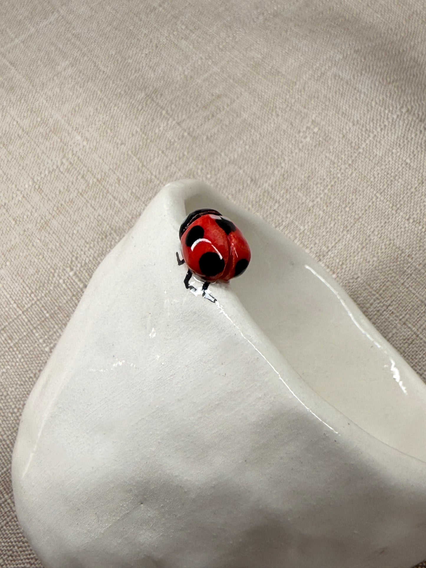 TAZZINA caffè espresso - coccinella fiori misti