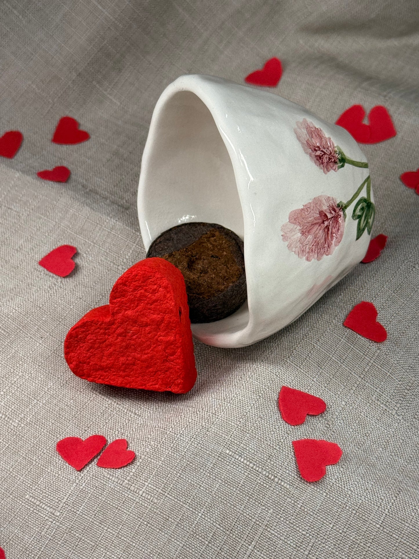 Kit Coltiva l’amore - vasetto + forma piantabile