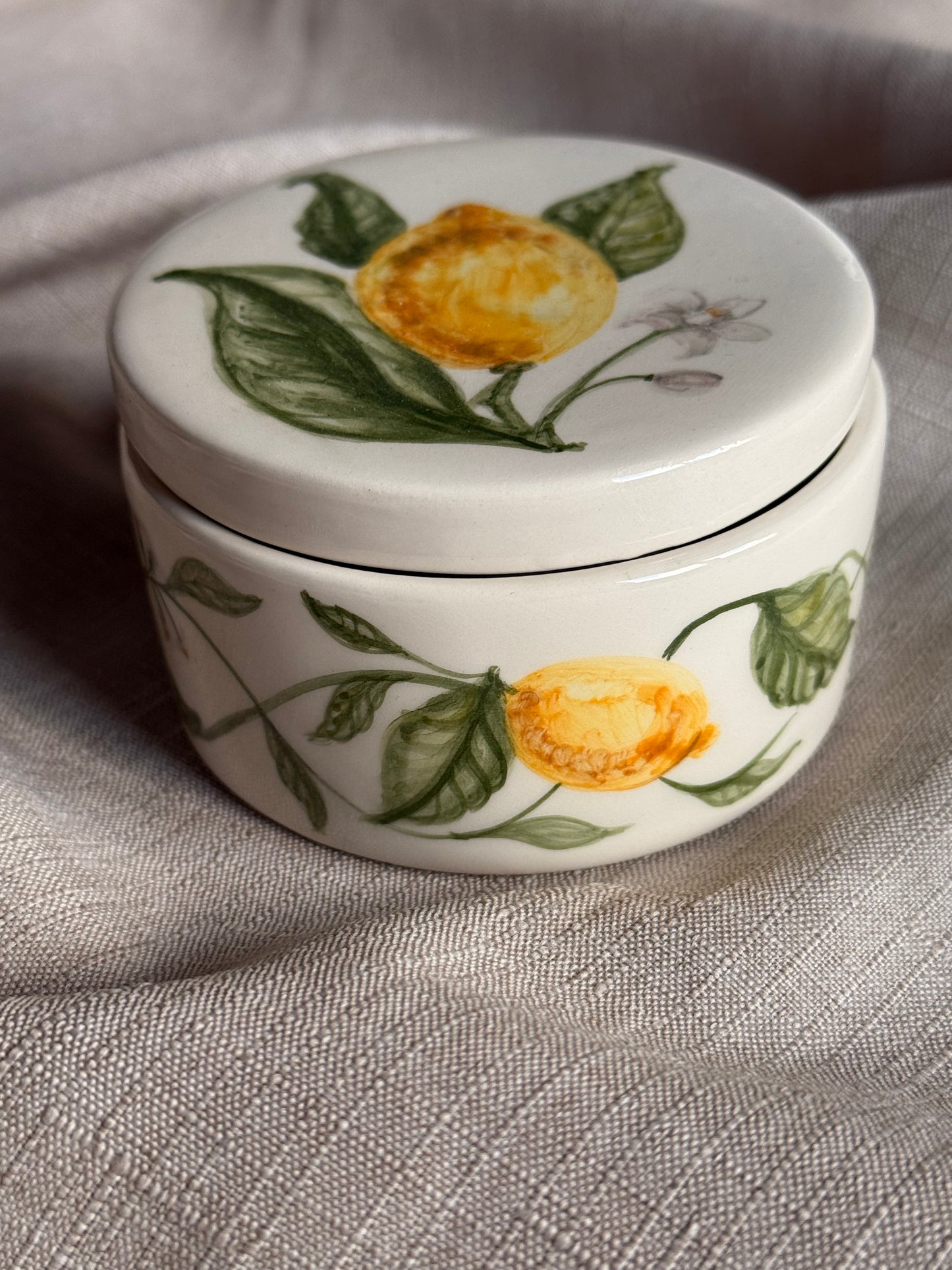 Scatola portagioie - Limone e zagara