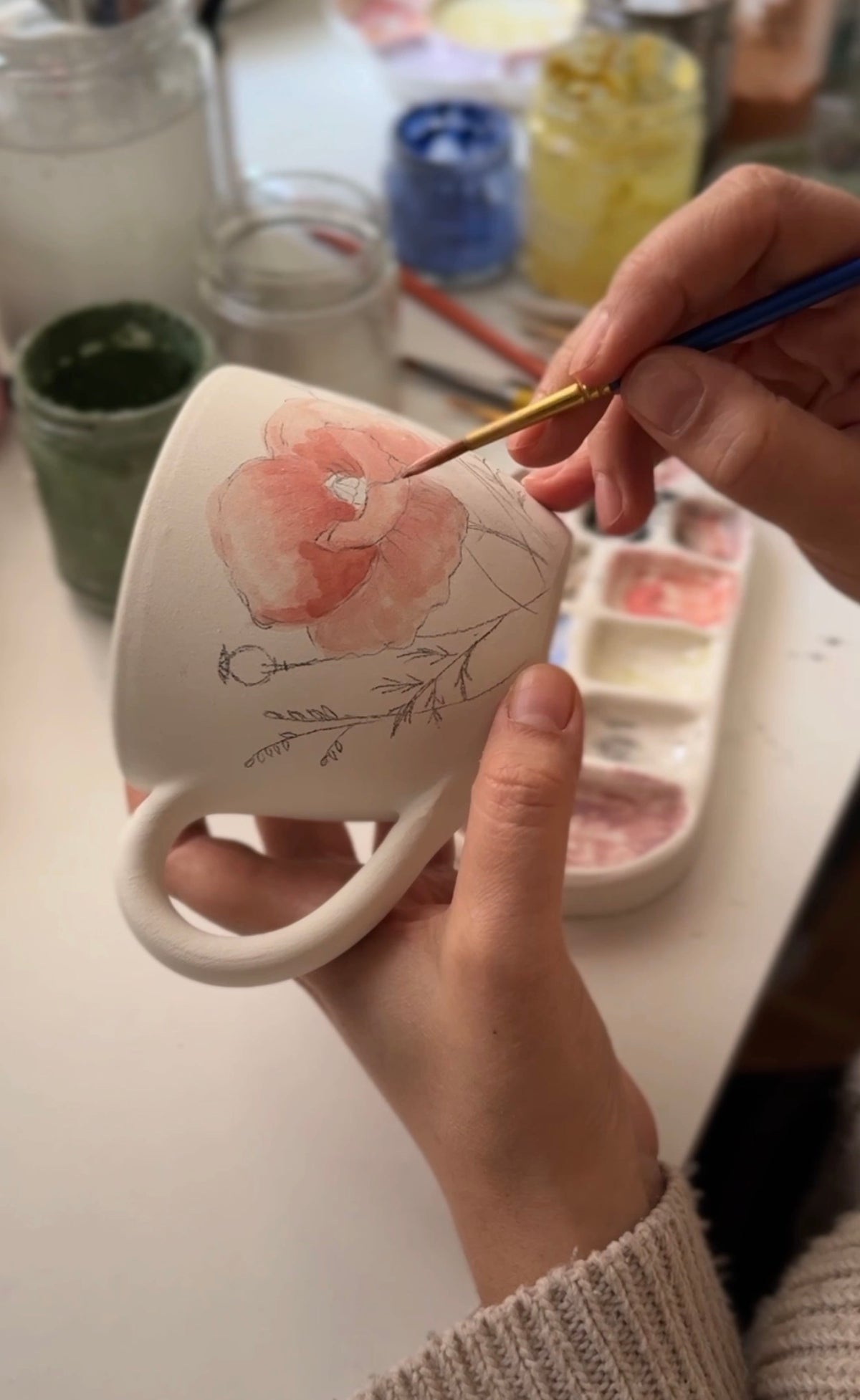 Workshop - Dipingi su Tazza in ceramica