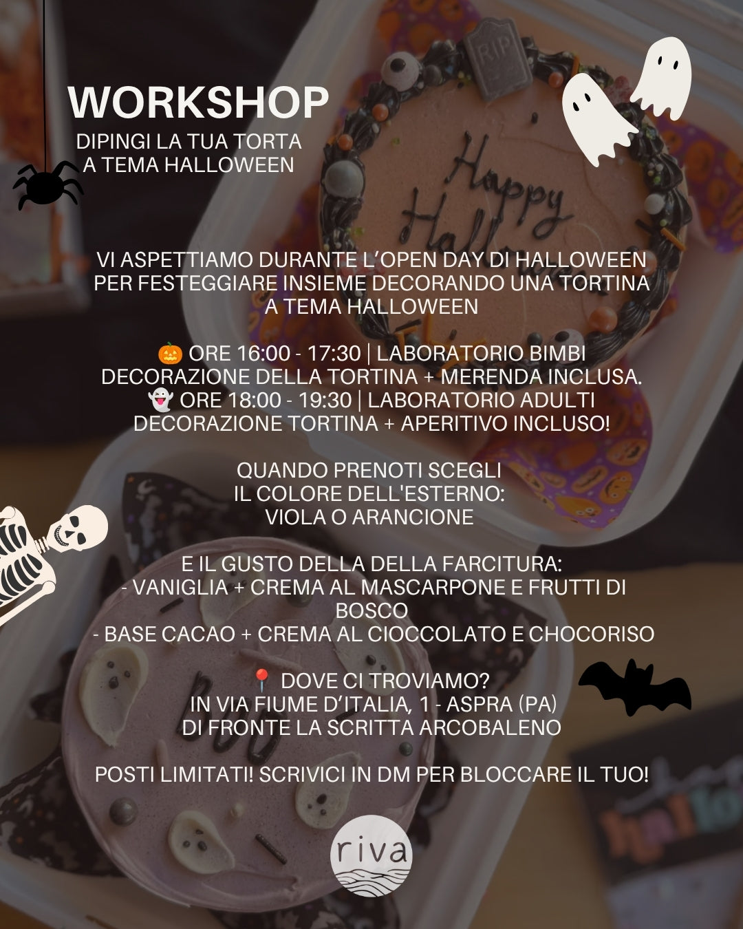 Workshop - Torta tema Halloween