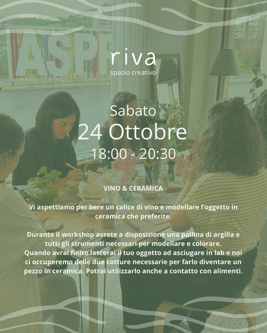 Workshop - Vino & Ceramica