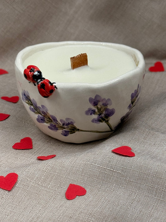 CANDELA - Coccinelle e Lavanda
