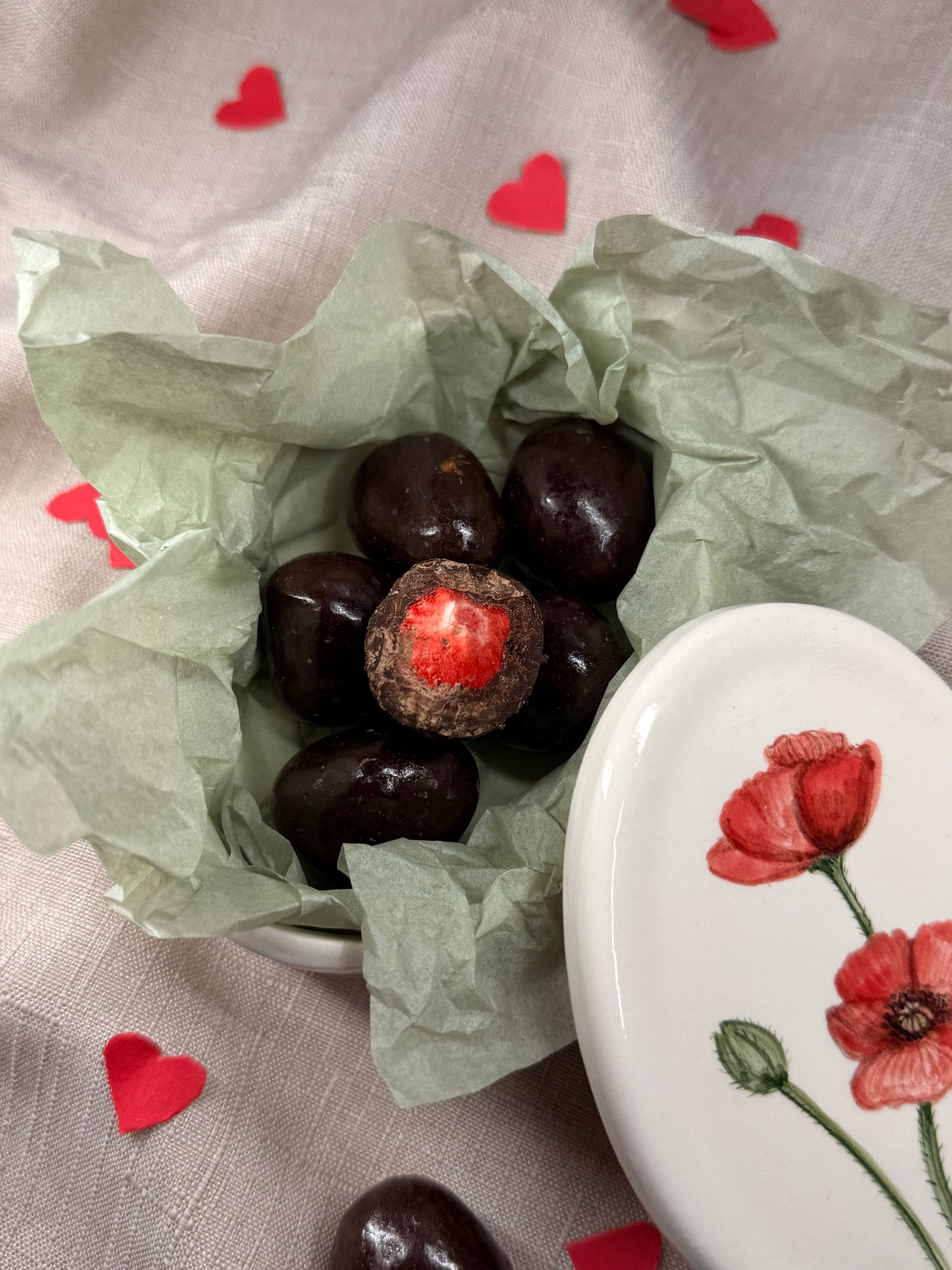 Scatola portagioie - Papavero