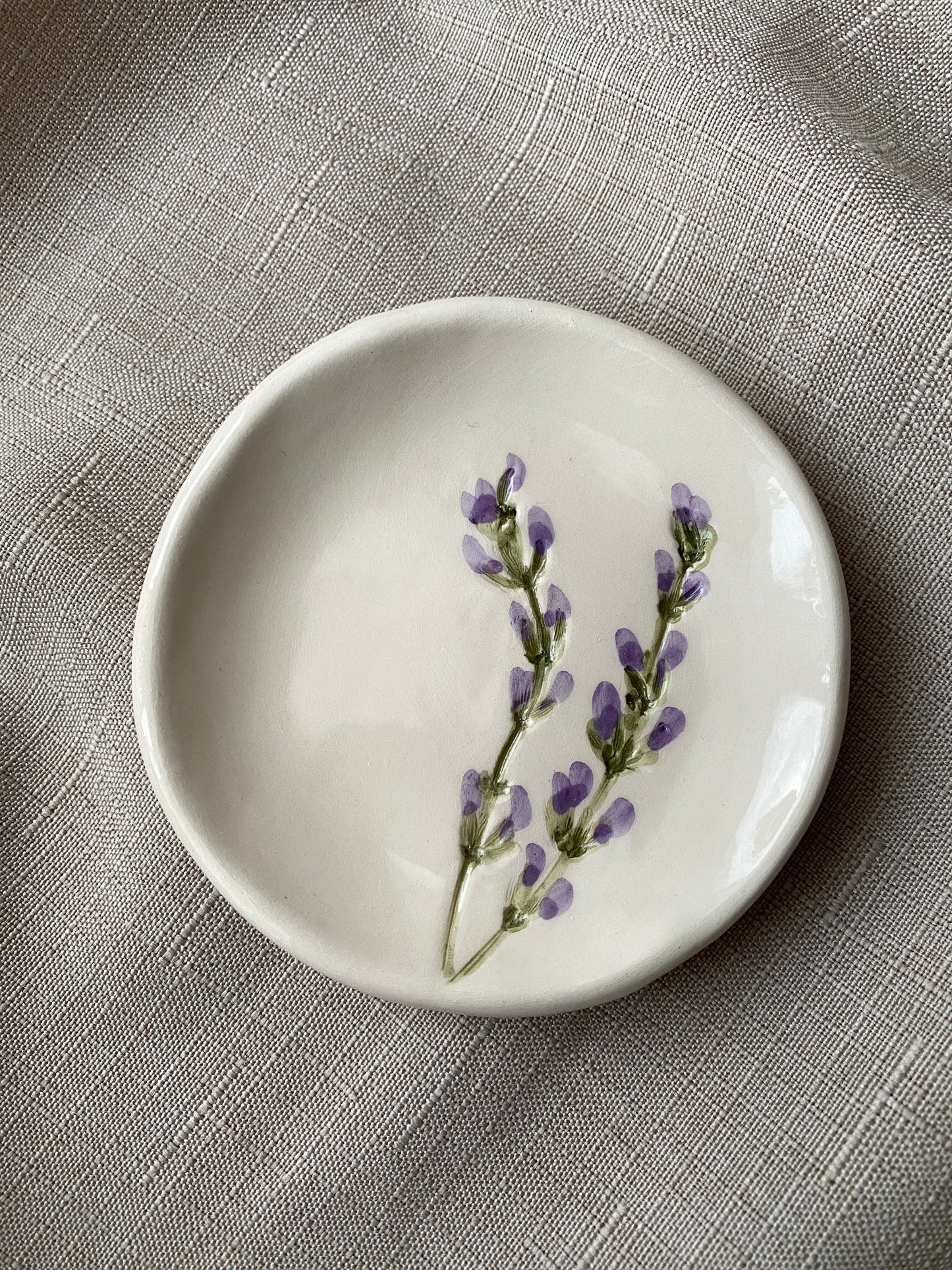 PIATTINO FIORITO - Lavanda