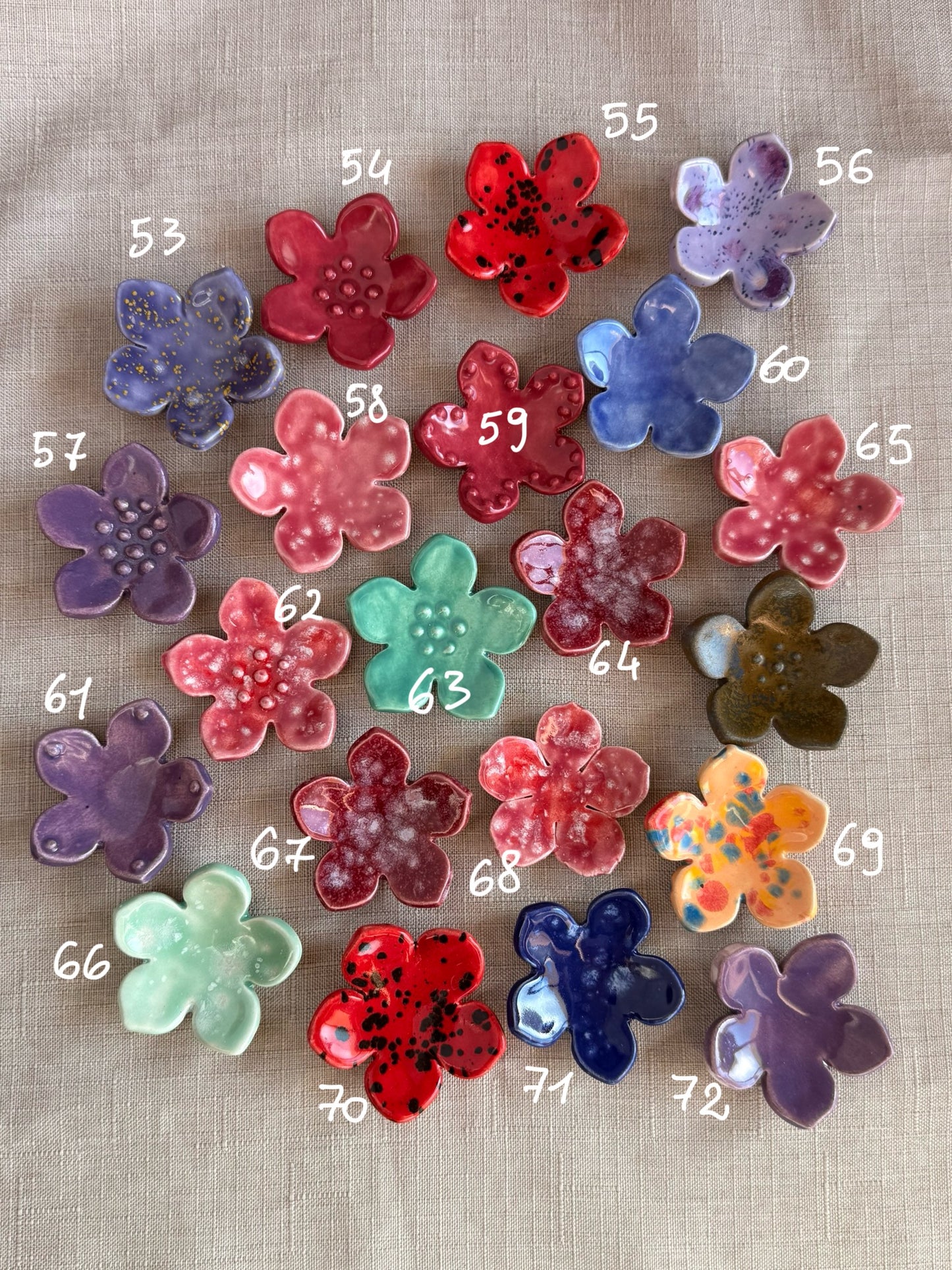 Worry Stones - Foglioline e fiorellini